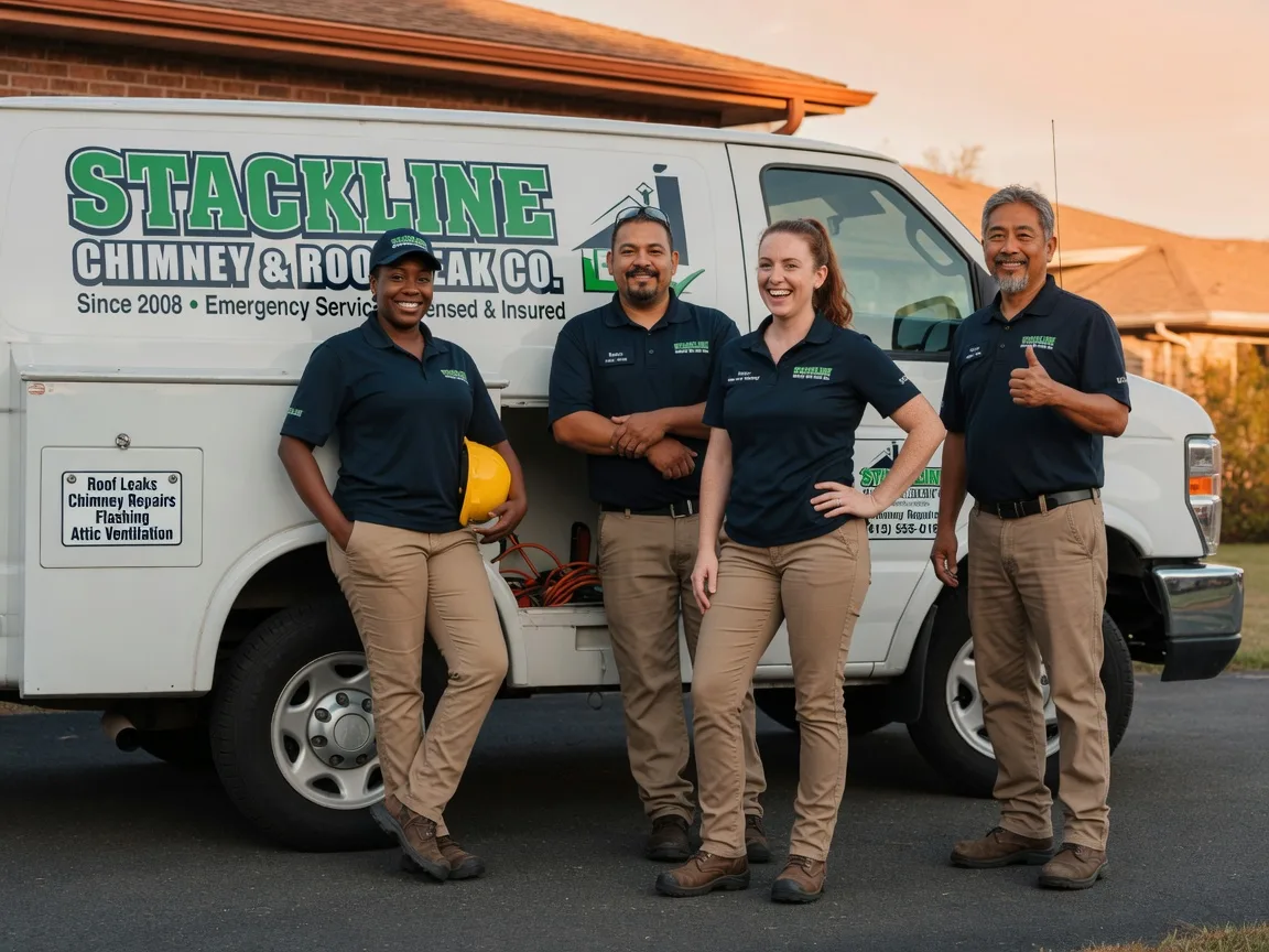 Chimney flashing repair company in Maury, NC